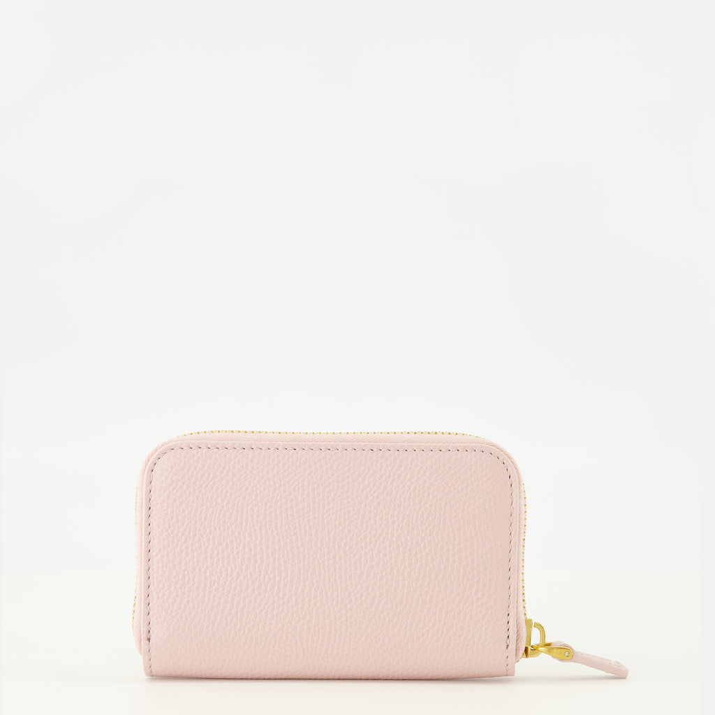 Petite maroquinerie Mini portefeuille Cherryfic rose Valentino Garavani Rose Femme