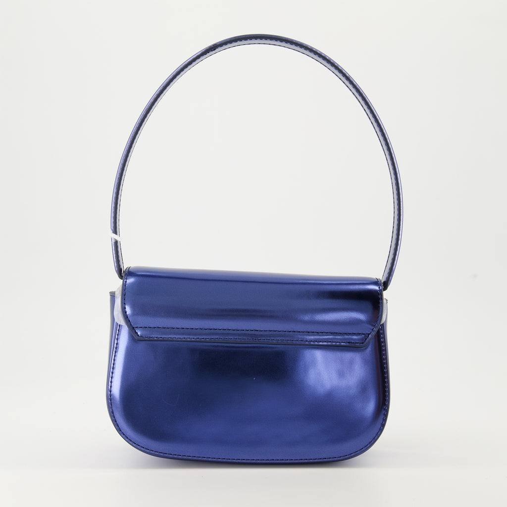 Sacs à main et épaule Sac 1DR à effet miroir Diesel Bleu foncé Femme