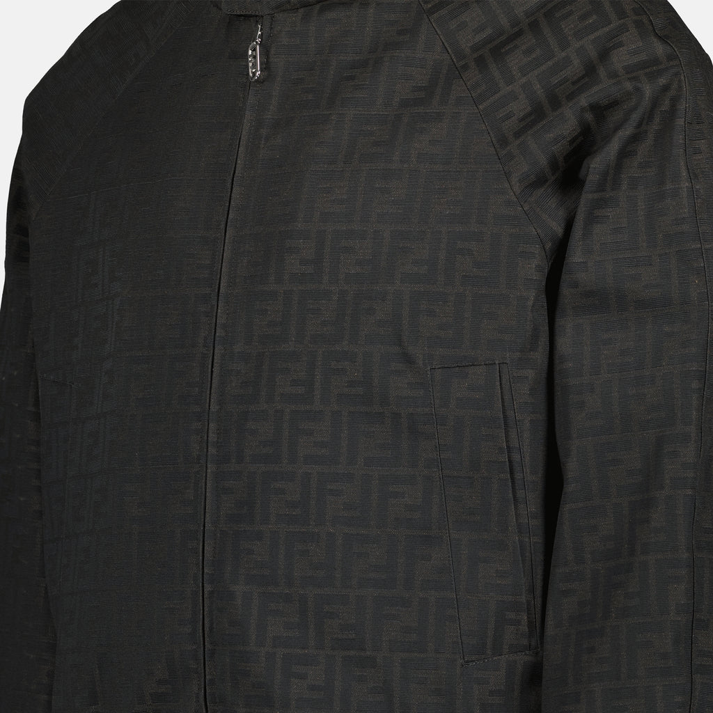 Vestes Blouson FF Fendi Marron Homme