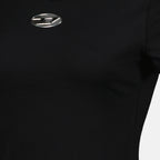 T-shirts T-shirt noir D-Uncuntie Diesel Noir Femme