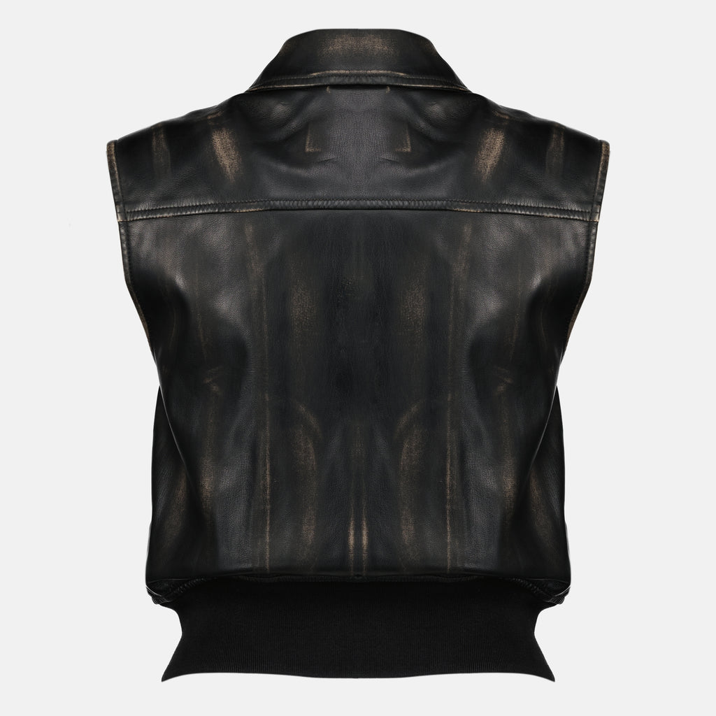 Imagen del artículo chaqueta sin mangas G-Inko de la marca Diesel para Mujer - Temporada Primavera-Verano 2026 - Vista posterior