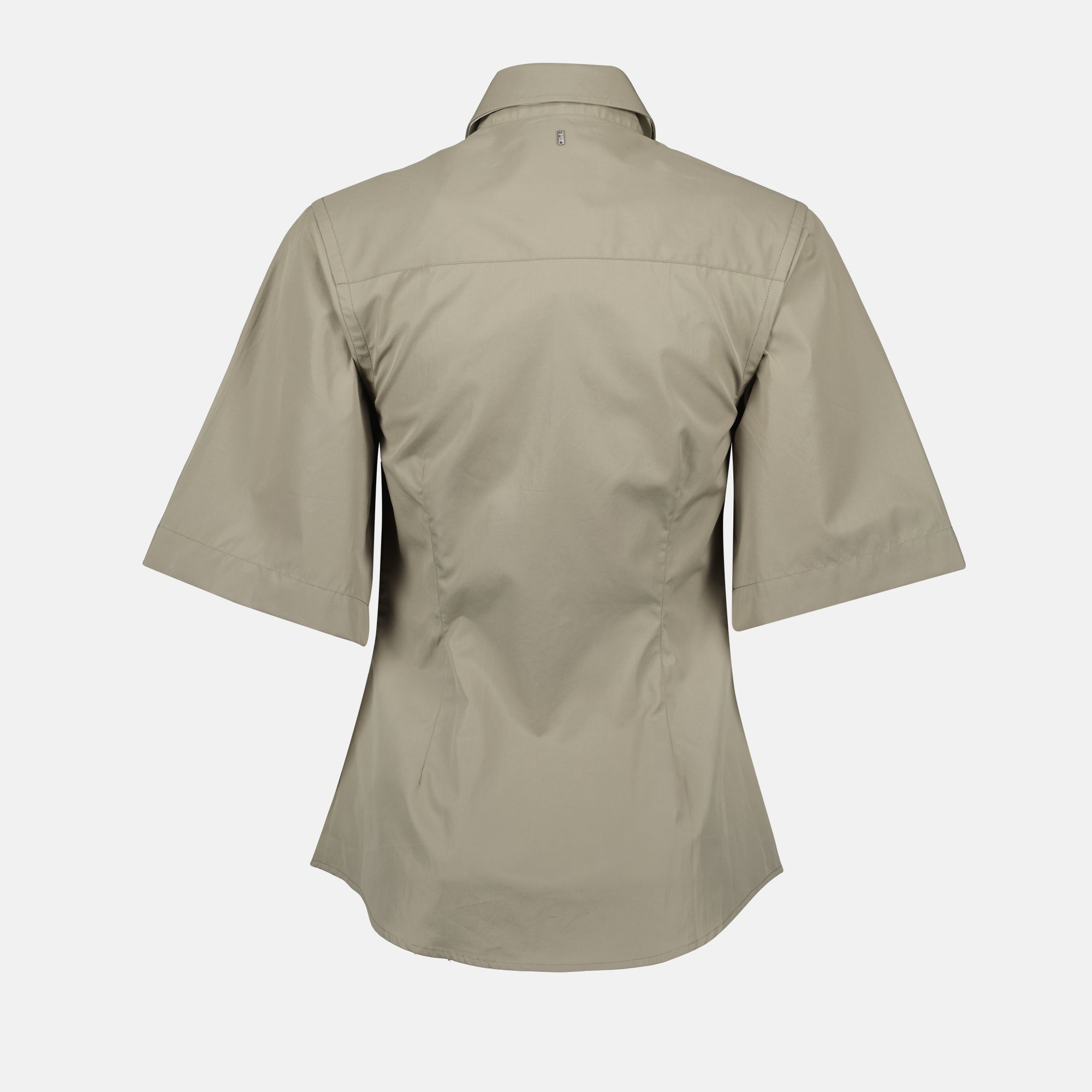 Shirts Cotton Shirt Ami PARIS Gray Femme