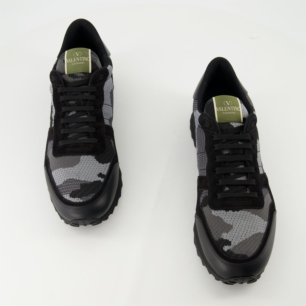 Baskets Baskets Rockrunner Valentino Garavani Noir Homme