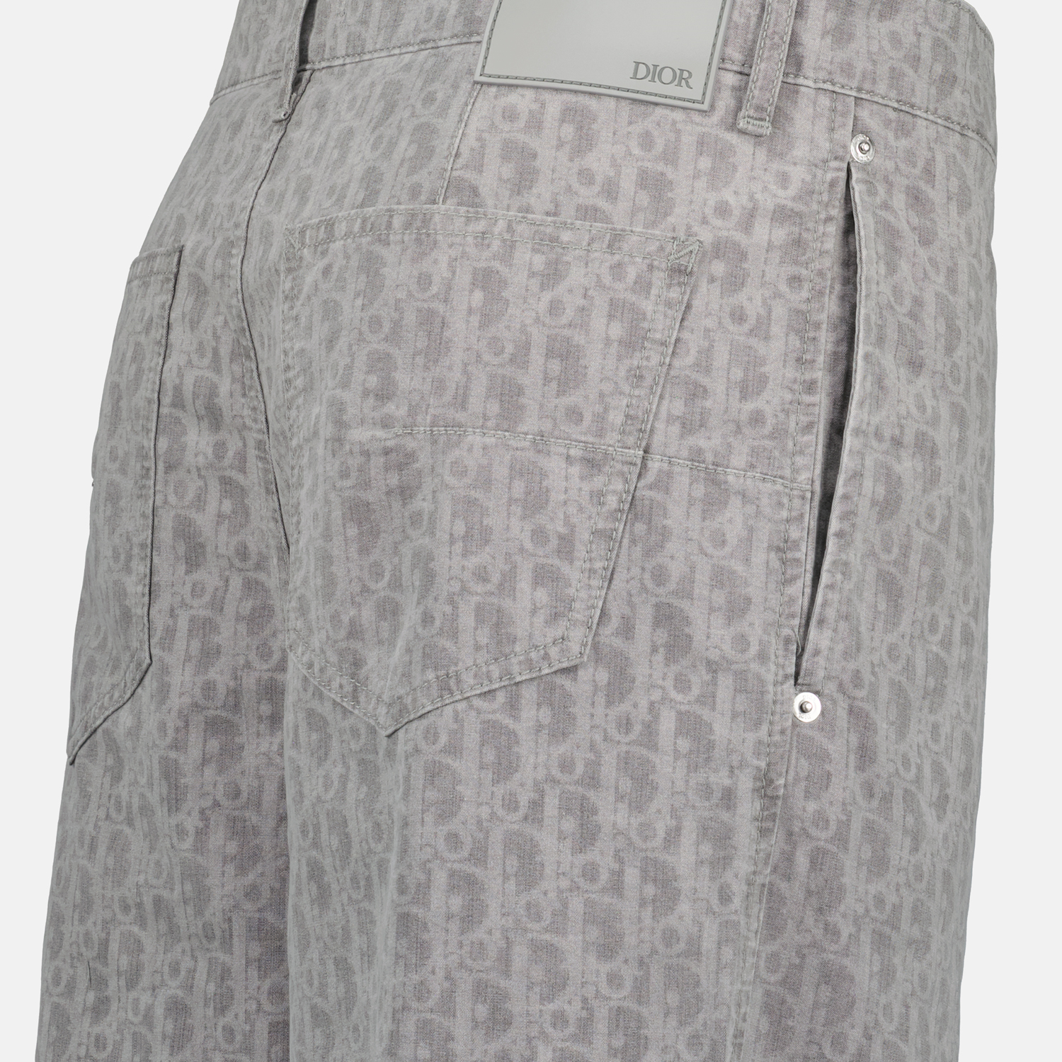 Pantalons Jeans Carpenter Dior Gris Homme