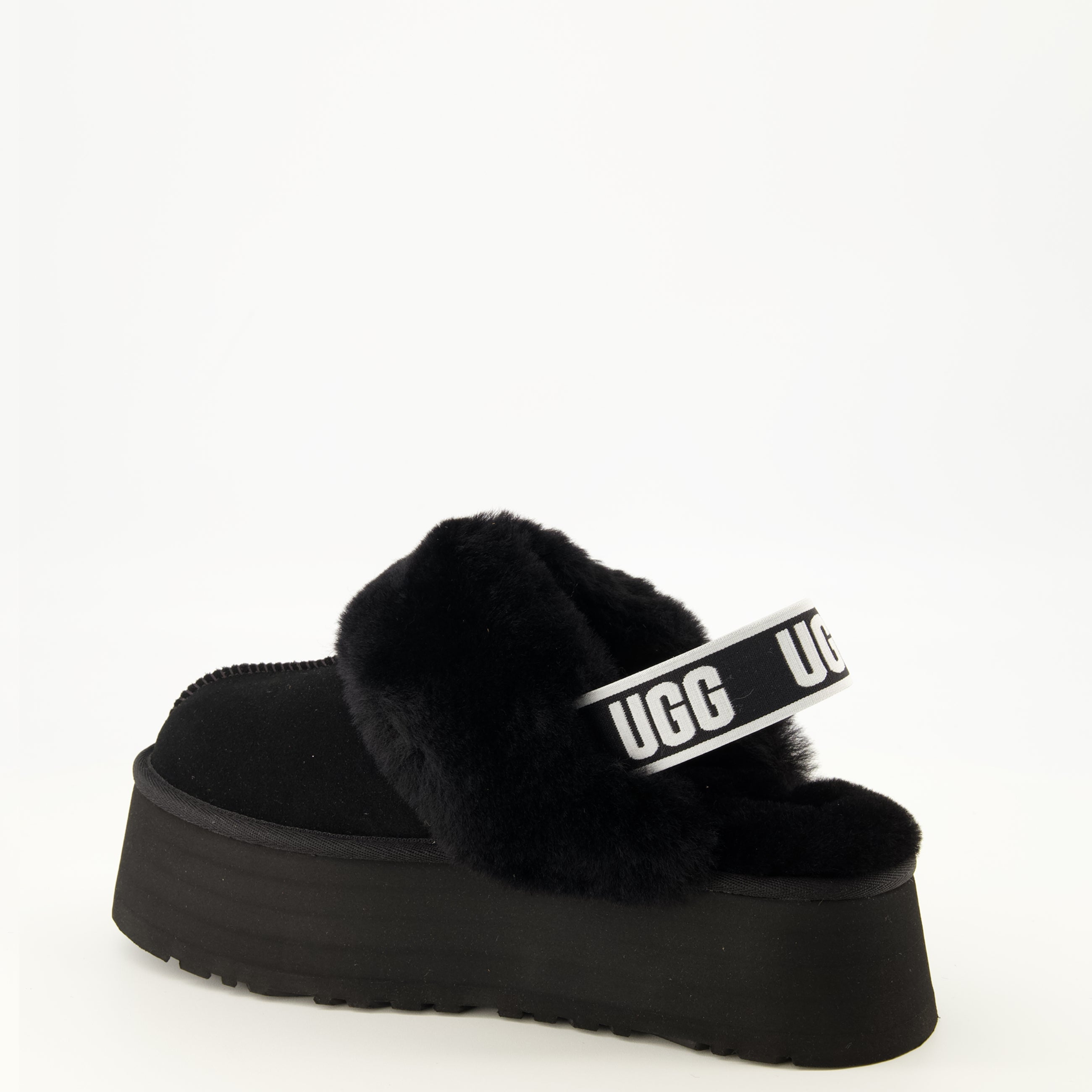 Chaussures ouvertes Chinelos Funkette Pretos Ugg Noir Femme