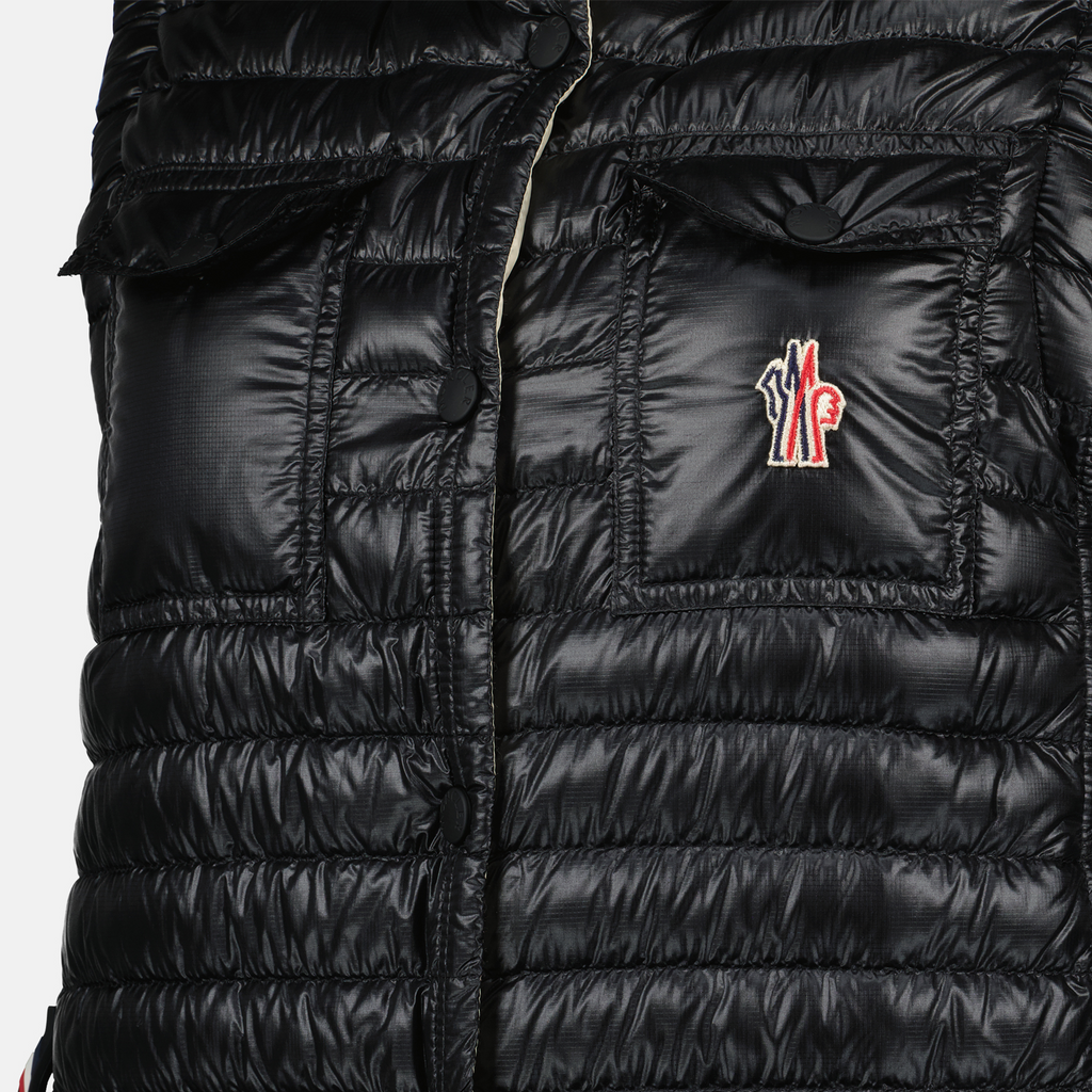 Jacken Gumiane ärmellose Daunenjacke Moncler Grenoble Schwarz Femme