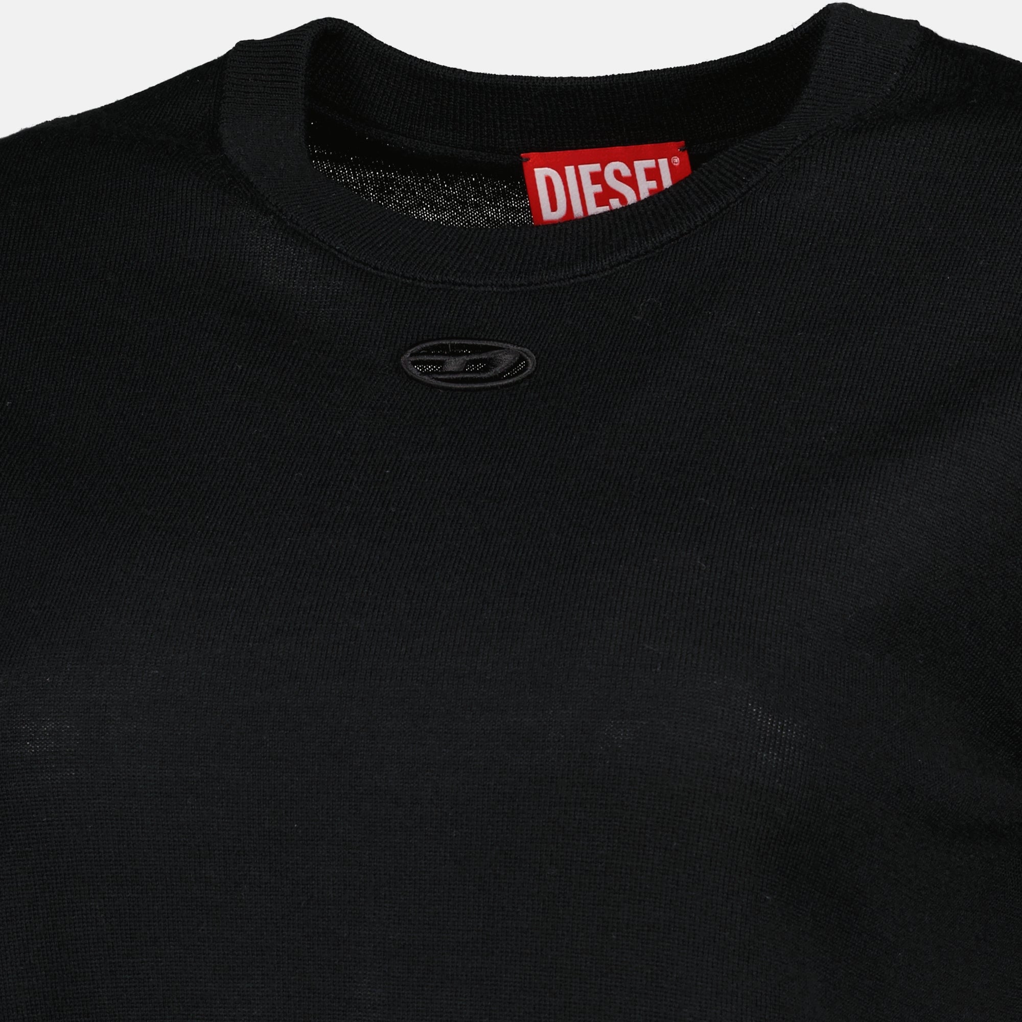 Image de l'article Tricot M-Aline noir de la marque Diesel pour Femme - Saison Printemps-Été 2026 - Vue détaillée_1