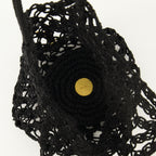 Imagen del bolso de crochet negro de la marca Saint Laurent para Mujer - Temporada Otoño-Invierno 2025 - Vista Detallada_3