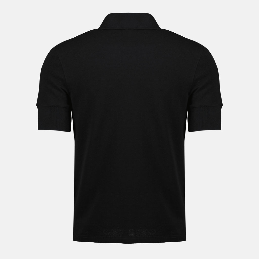 ブランドCourrègesのメンズ用ブラックコットンポロシャツの画像 - 春夏2026 - バックビュー