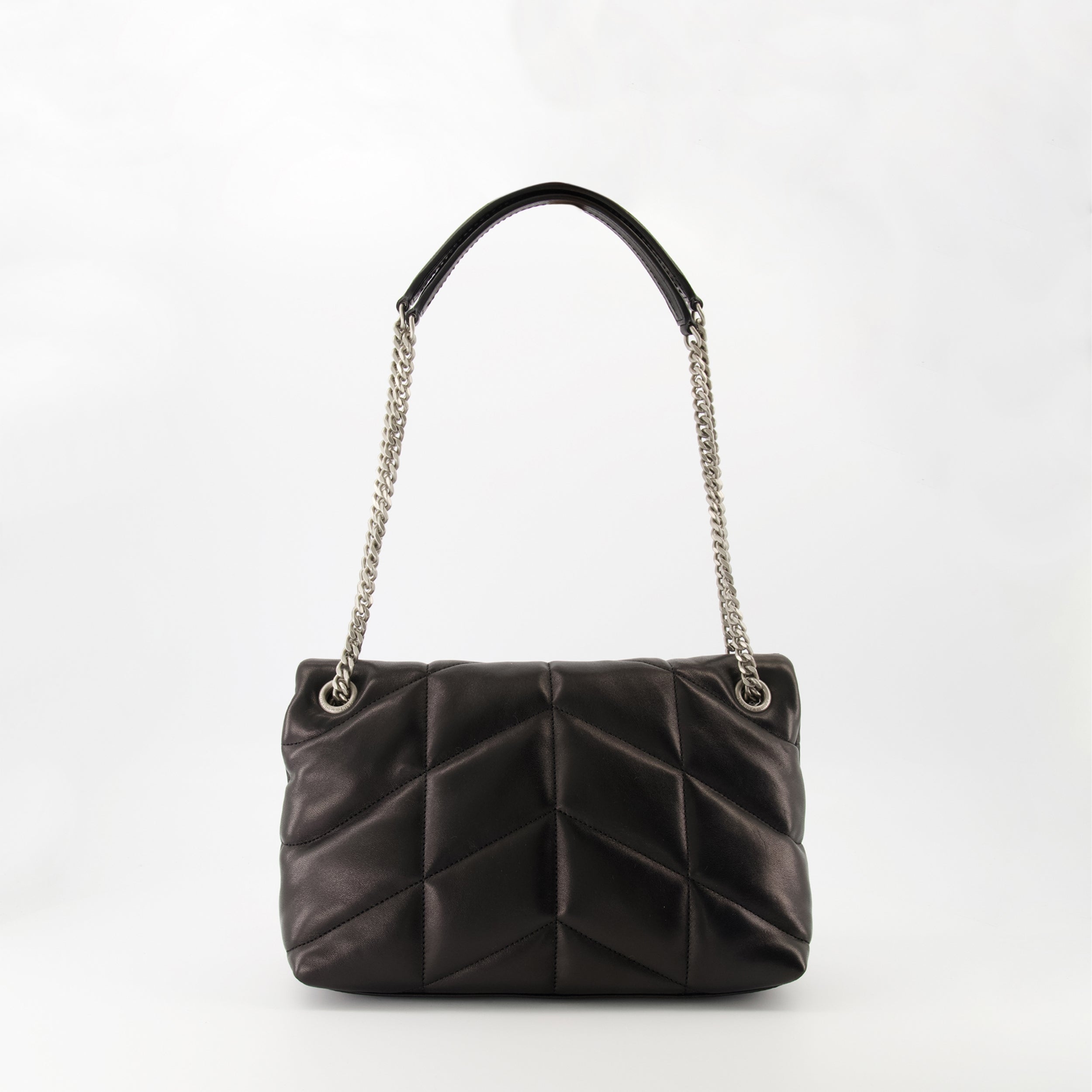 Sacs bandoulière Sac Puffer small Saint Laurent Noir Femme