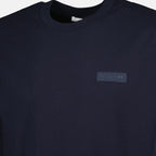 Imagem da t-shirt azul escura Givenchy Paris para homem - Coleção Primavera-Verão 2026 - Vista Detalhada_1