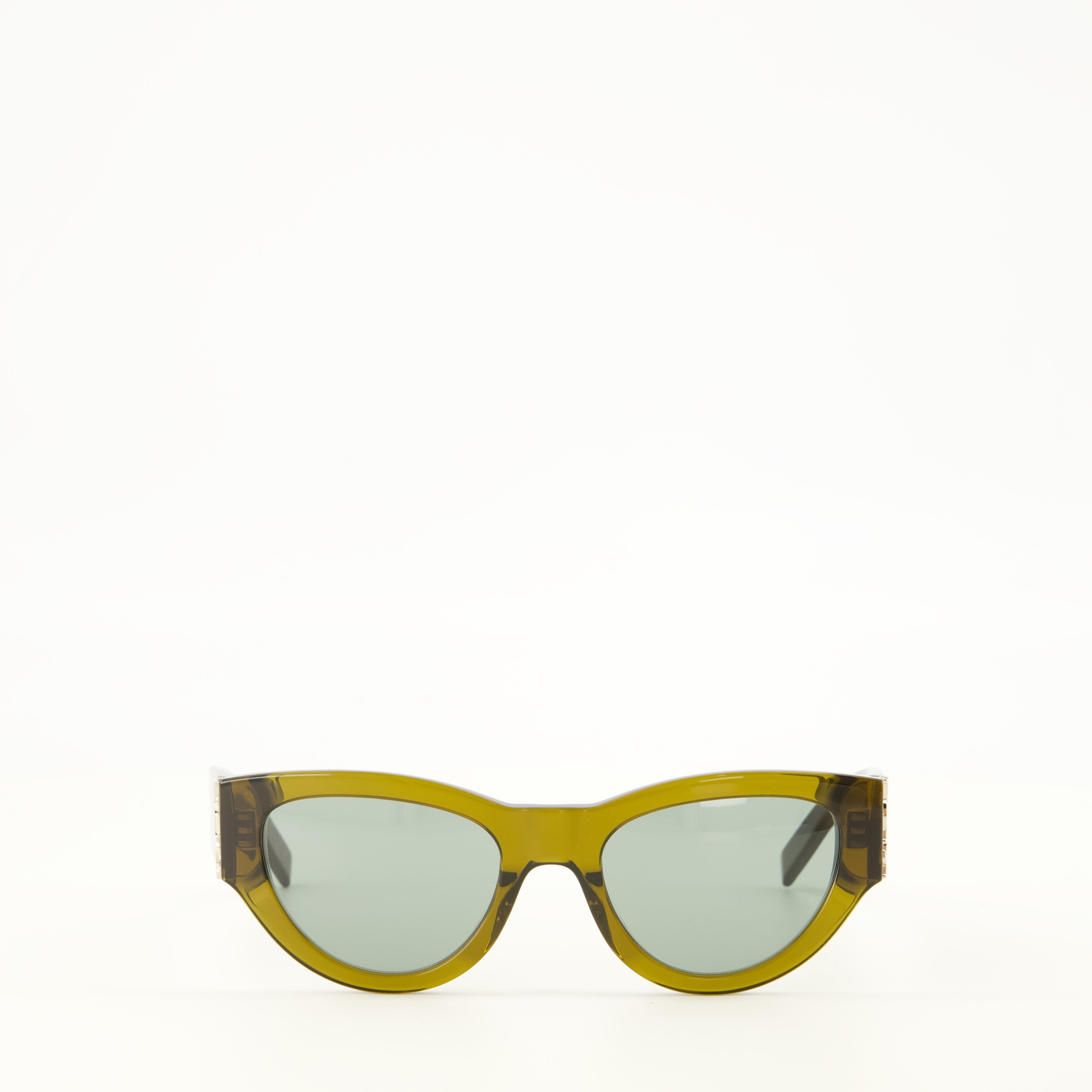 Lunettes SM M94 Khaki Sunglasses Saint Laurent Kaki Unisexe