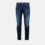 Pantalones Slim Jean 2019 D-strukt Diesel Azul Homme