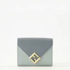 Imagen de las carteras FF Diamonds azules de Fendi para mujer - Temporada Primavera-Verano 2026 - Vista Frontal