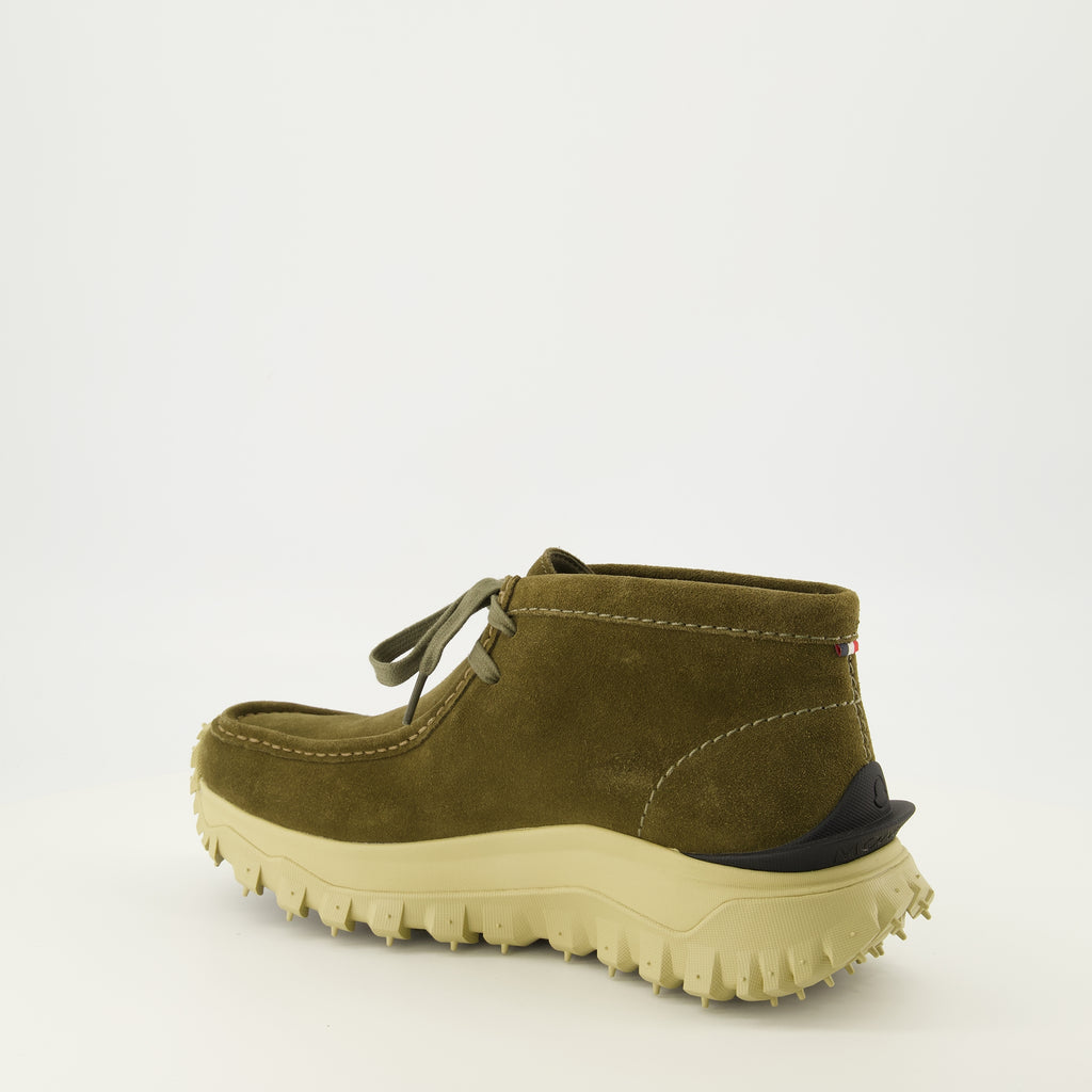 Bottes et bottines Wildleder Boots Trailgrip Wallabee GTX Moncler + Clarks Originals Moncler Kaki Homme