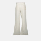 Pantaloni Pantaloni da Sweat in Cotone Moncler Grenoble Grigio Femme