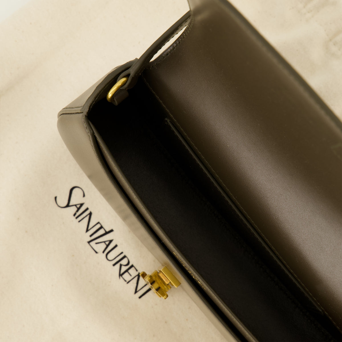 Sacs à main et épaule Sac Voltaire mini kaki Saint Laurent Kaki Femme