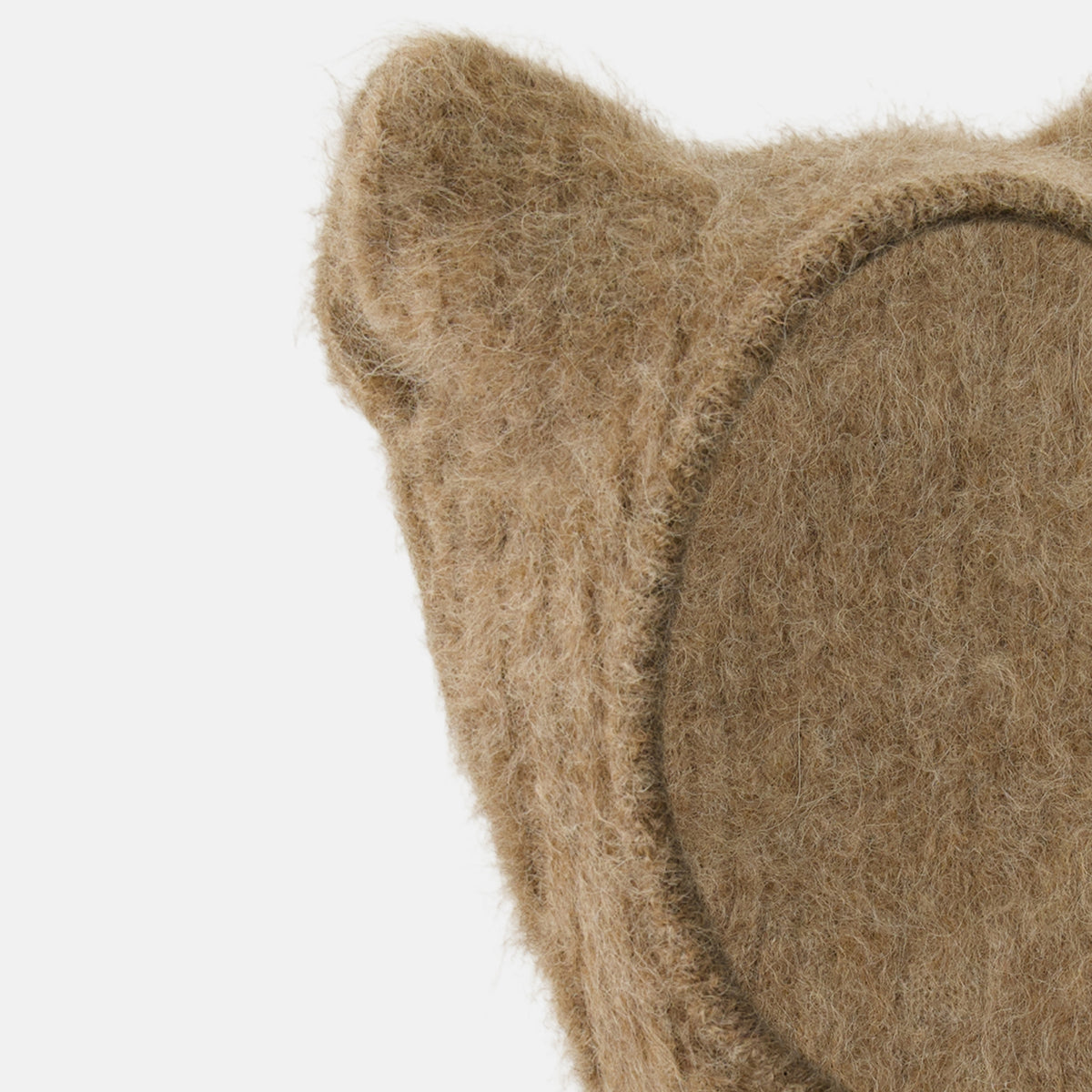 Chapeaux, casquettes et bonnets Alpakawolle Ohrkapuze Maison Kitsune Beige Homme