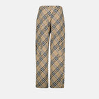 Hosen Karierte Hose Burberry Beige Homme