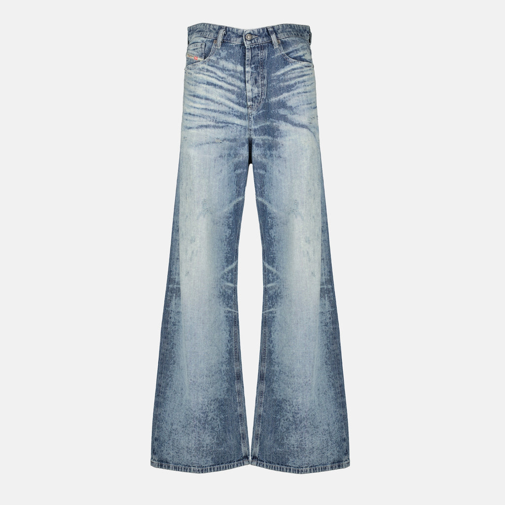 Imagem do jeans D-Sire-Fsh 1996 em denim da marca Diesel para Mulheres - Coleção Outono-Inverno 2025 - Vista Frontal