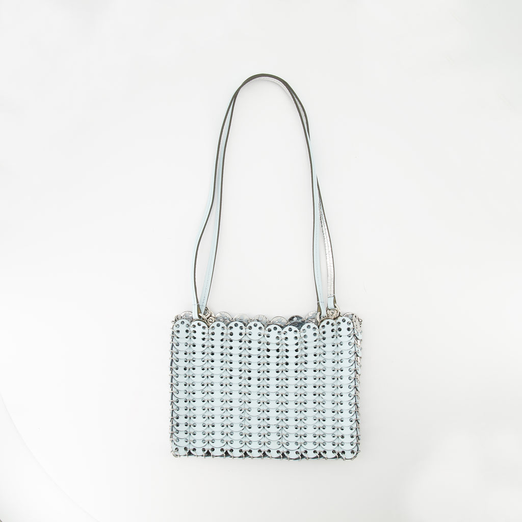 Borse a tracolla 1969 Flip Bag Rabanne Blu Femme