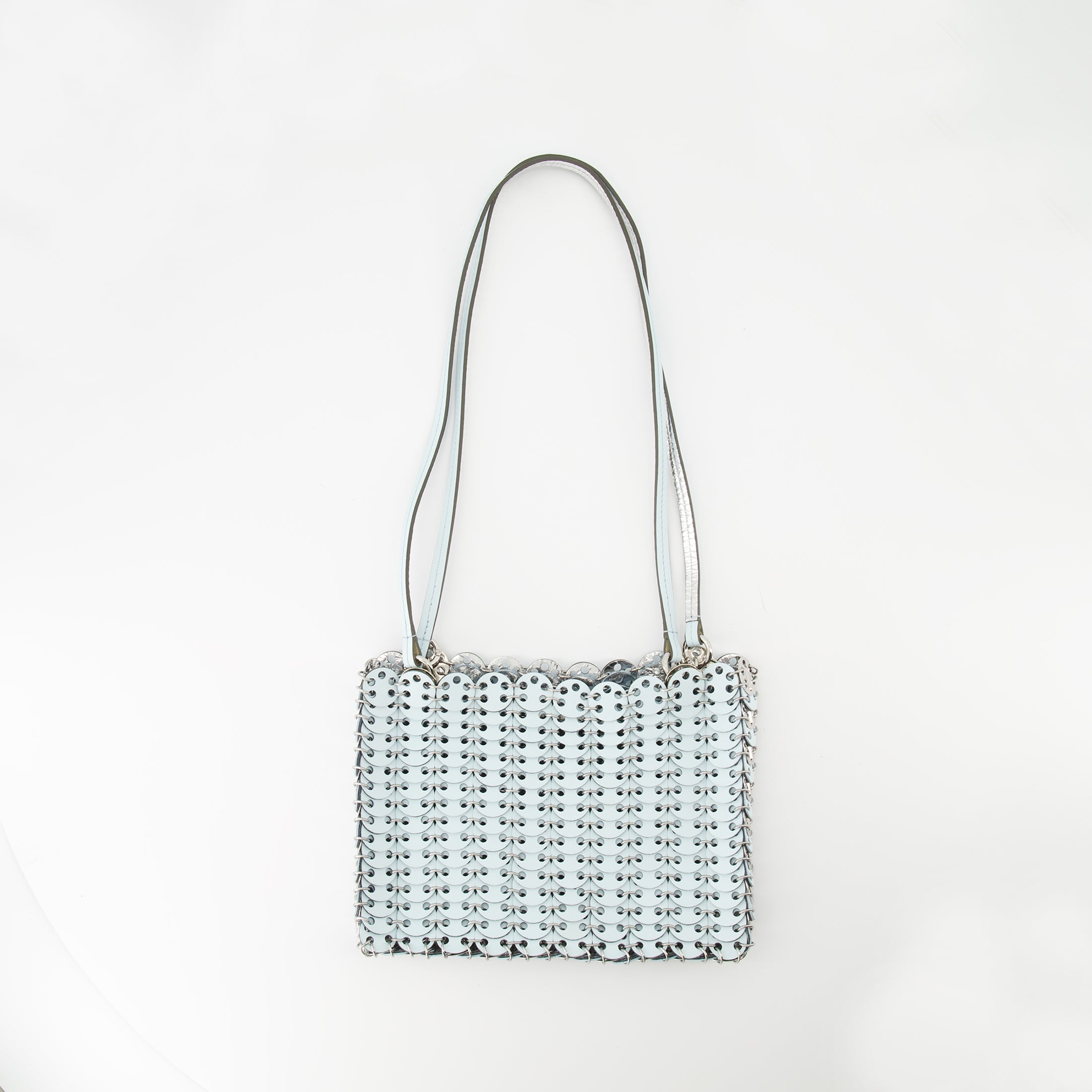 Sacs bandoulière Sac 1969 Flip Rabanne Bleu Femme