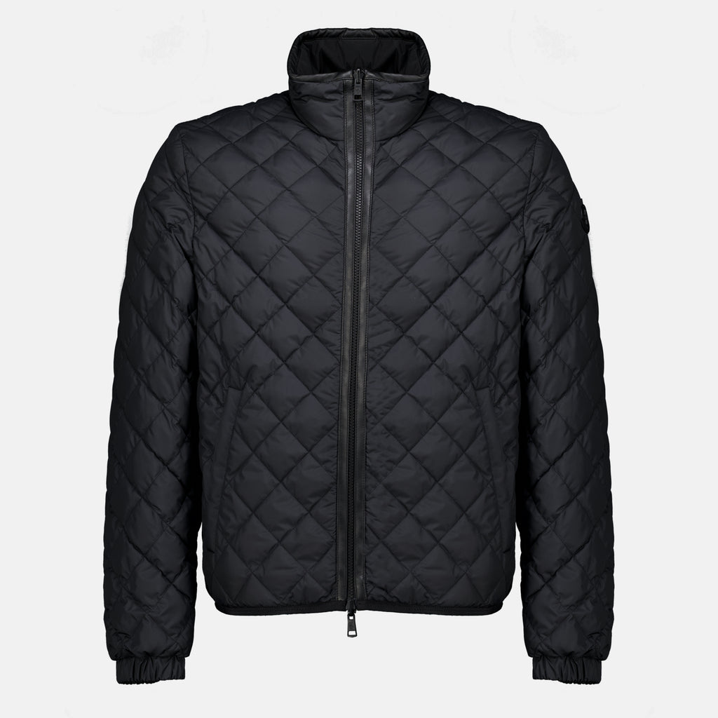 Manteaux Giacca in piuma Delviane reversibile nera Moncler Noir Homme