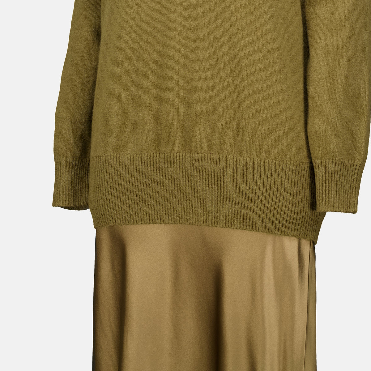 Robes Monument Long Dress Christopher Esber Kaki Femme