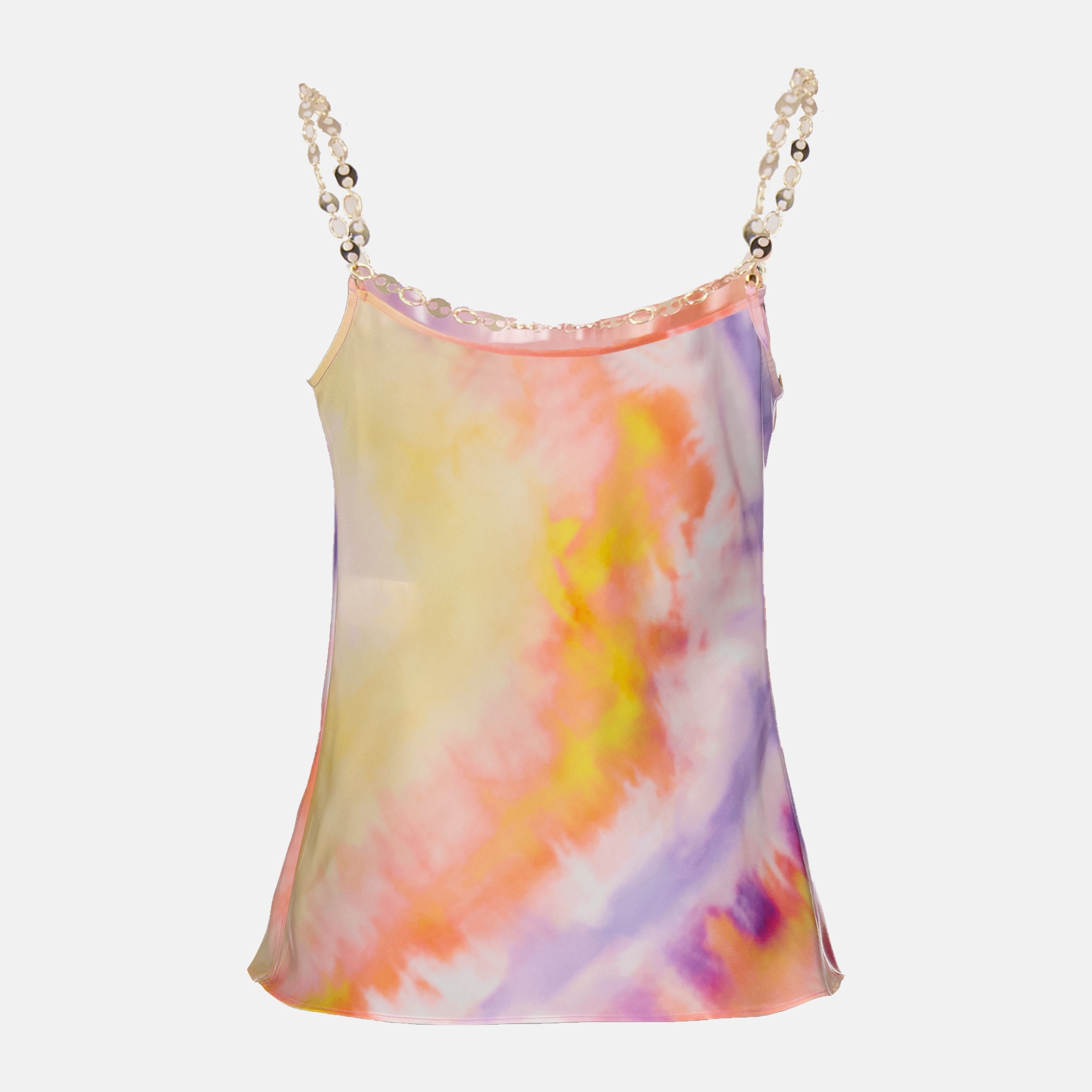 Top Top Tie and Dye Rabanne Multicolore Femme