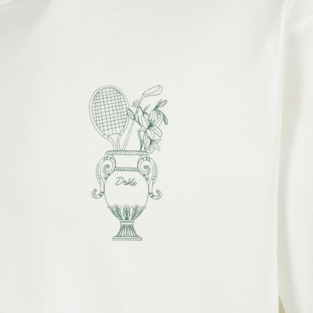 T-shirts T-shirt Medicis sport Drole De Monsieur Blanc Homme