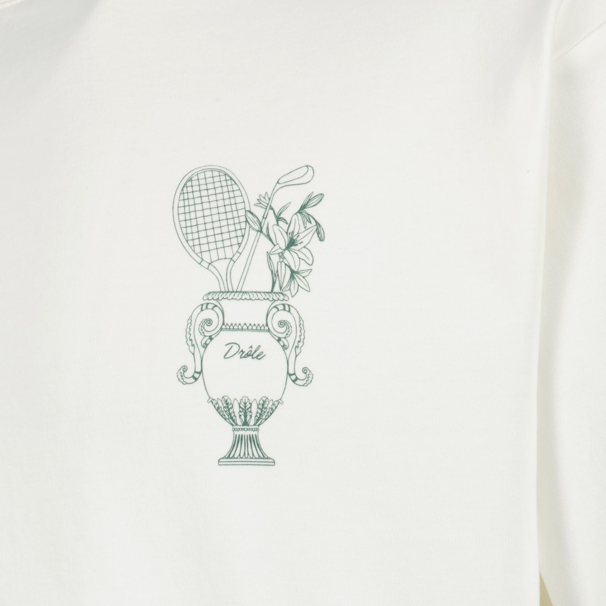 T-shirts T-shirt Medicis sport Drole De Monsieur Blanc Homme