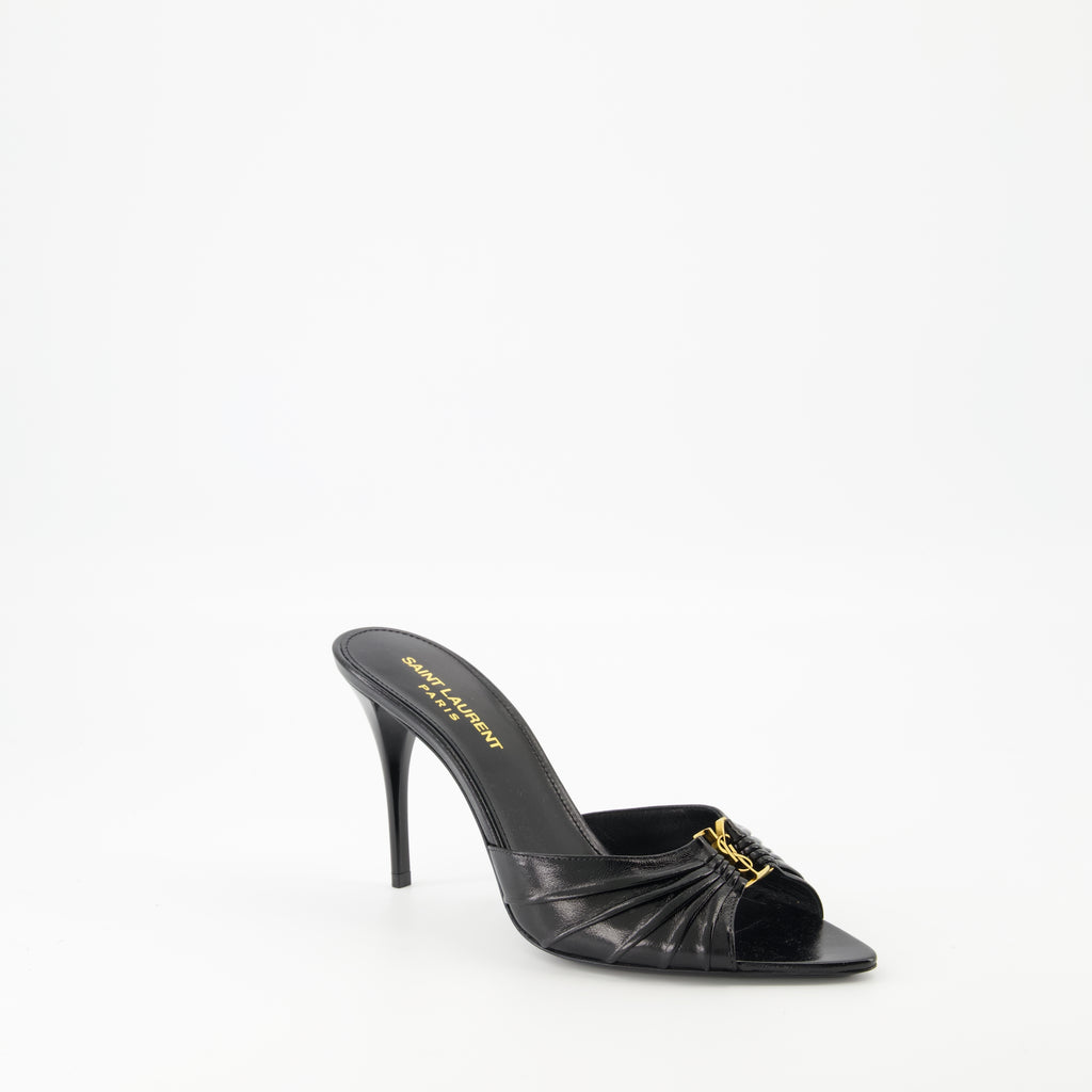 Open shoes Babylone Heeled Sandals Saint Laurent Black Women