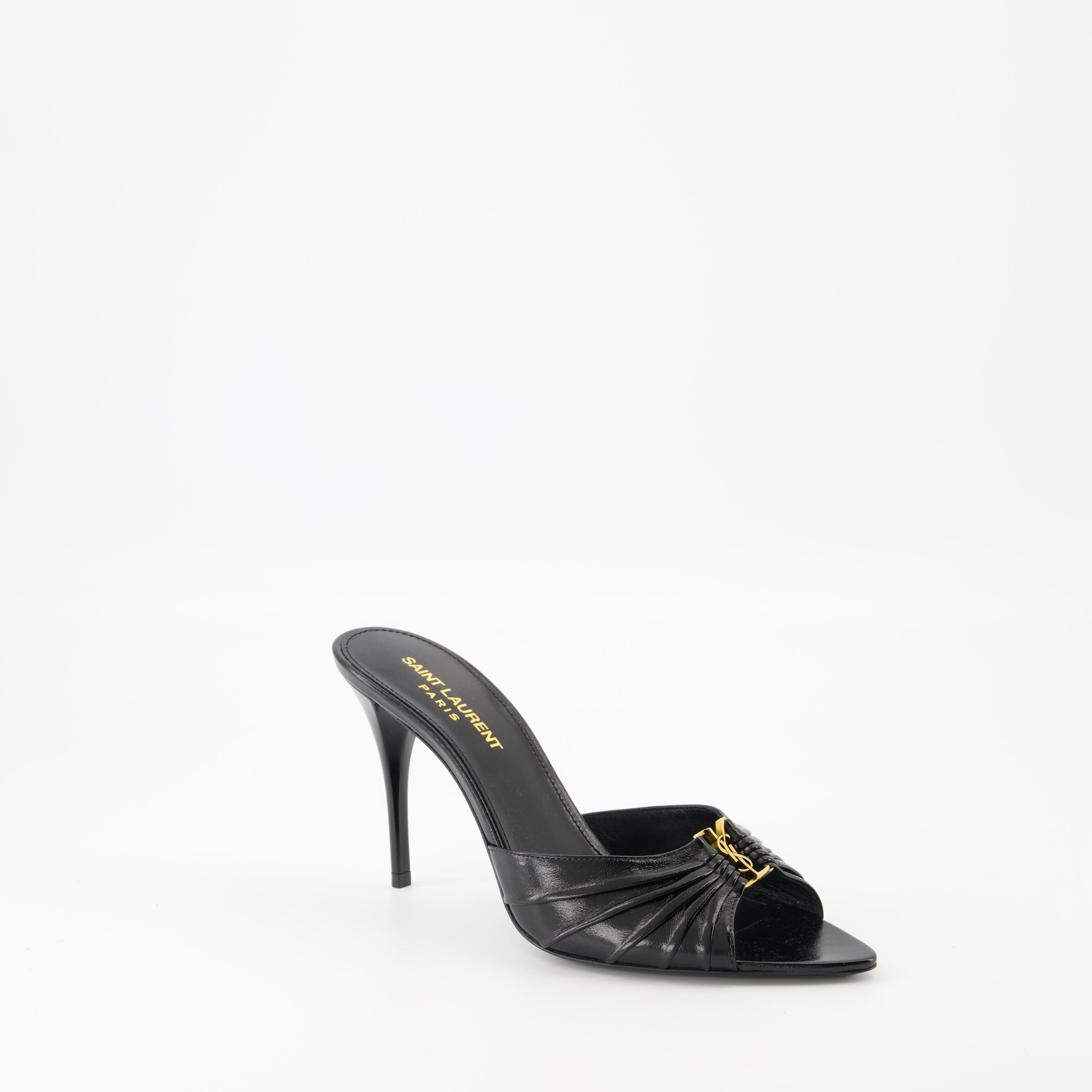 Open shoes Babylone Heeled Sandals Saint Laurent Black Women