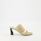 Chaussures ouvertes Mules Garnett Iro Beige Femme