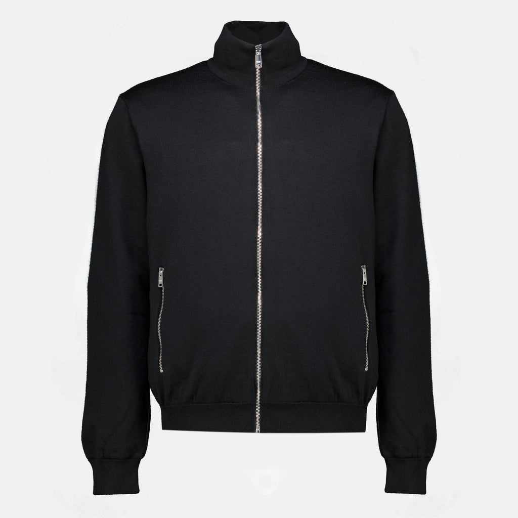 Vestes Wendbare Zip-Jacke Schwarz Prada Noir Homme