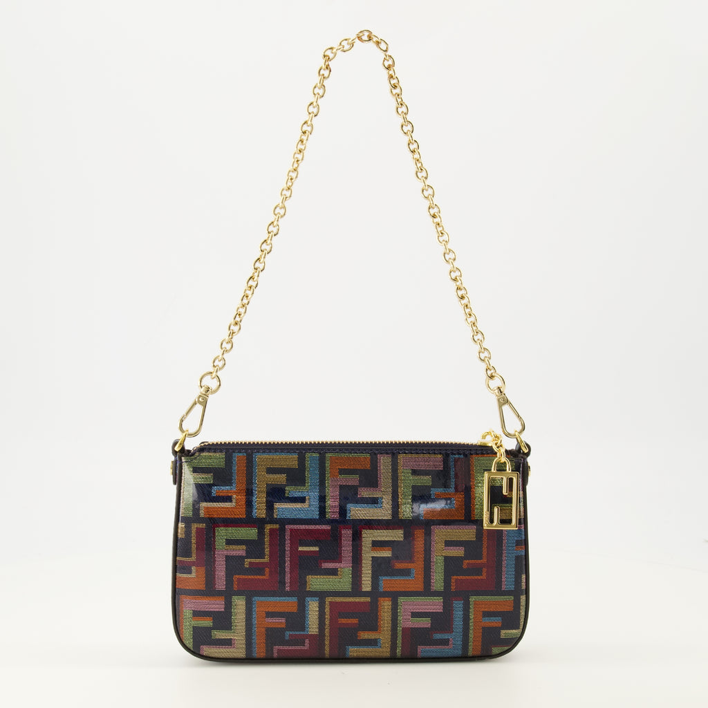 Imagen de la cartera Baguette multicolor de la marca Fendi para mujer - Temporada Primavera-Verano 2026 - Vista Frontal