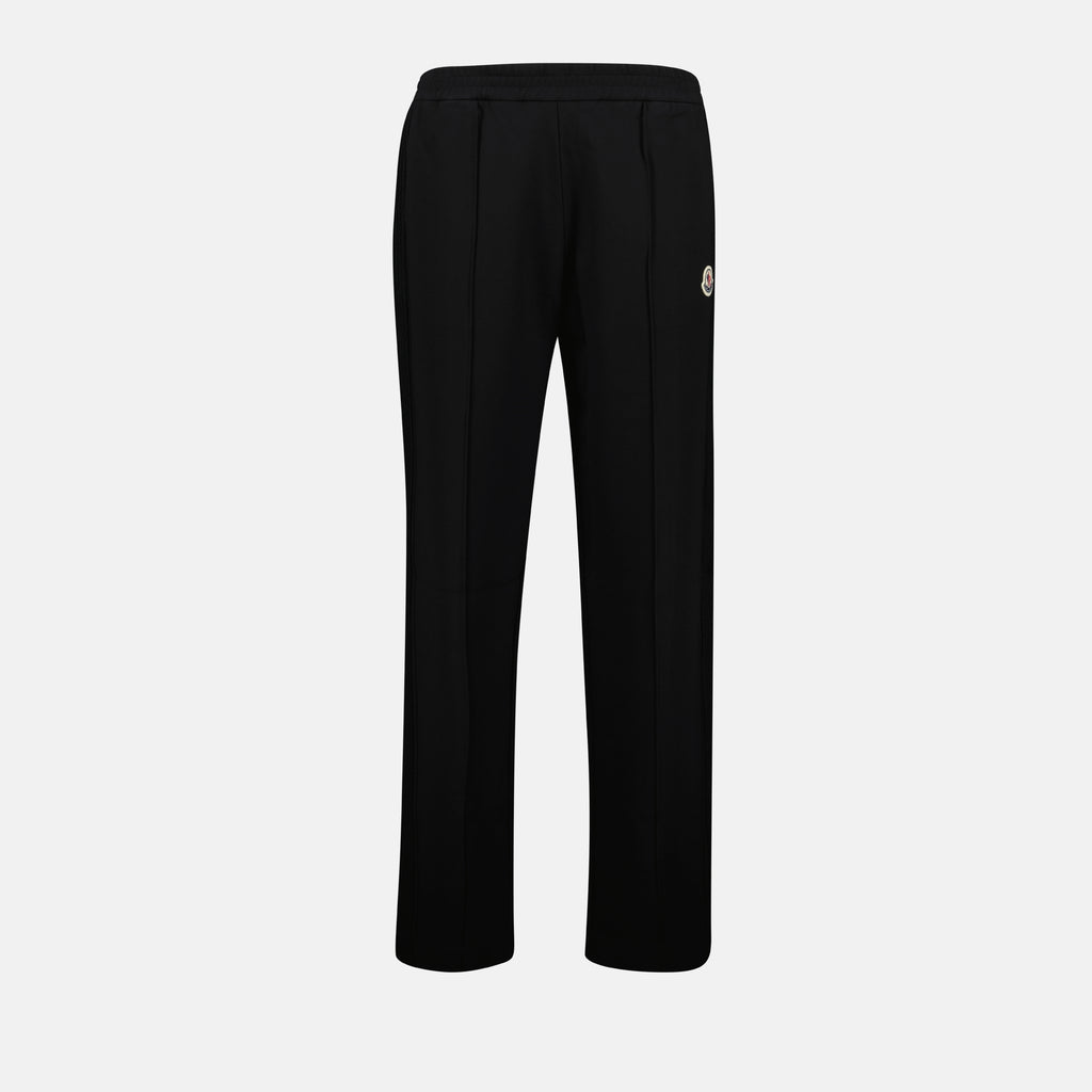 Hosen Logo Sweatpants Moncler Schwarz Femme