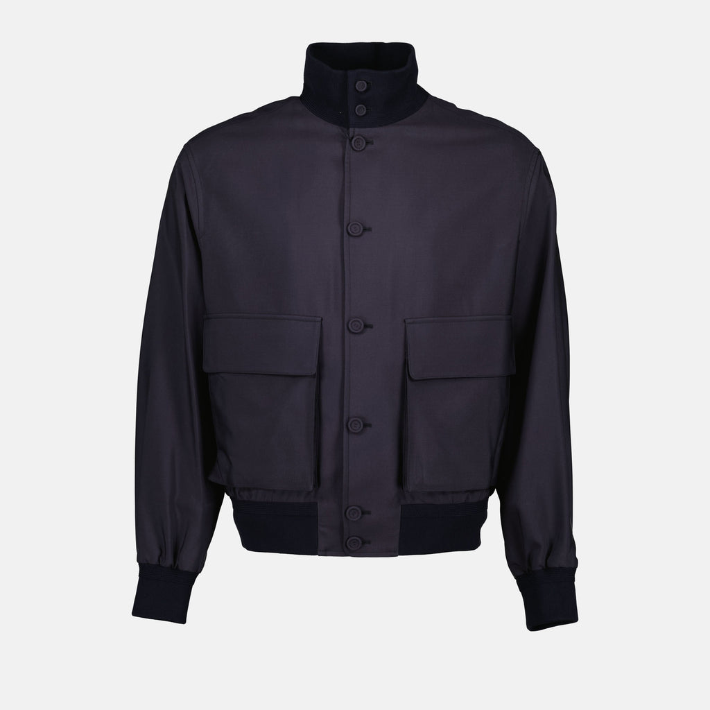 Chaquetas Chaqueta Harrington Icons de Dior Dior azul oscuro Homme