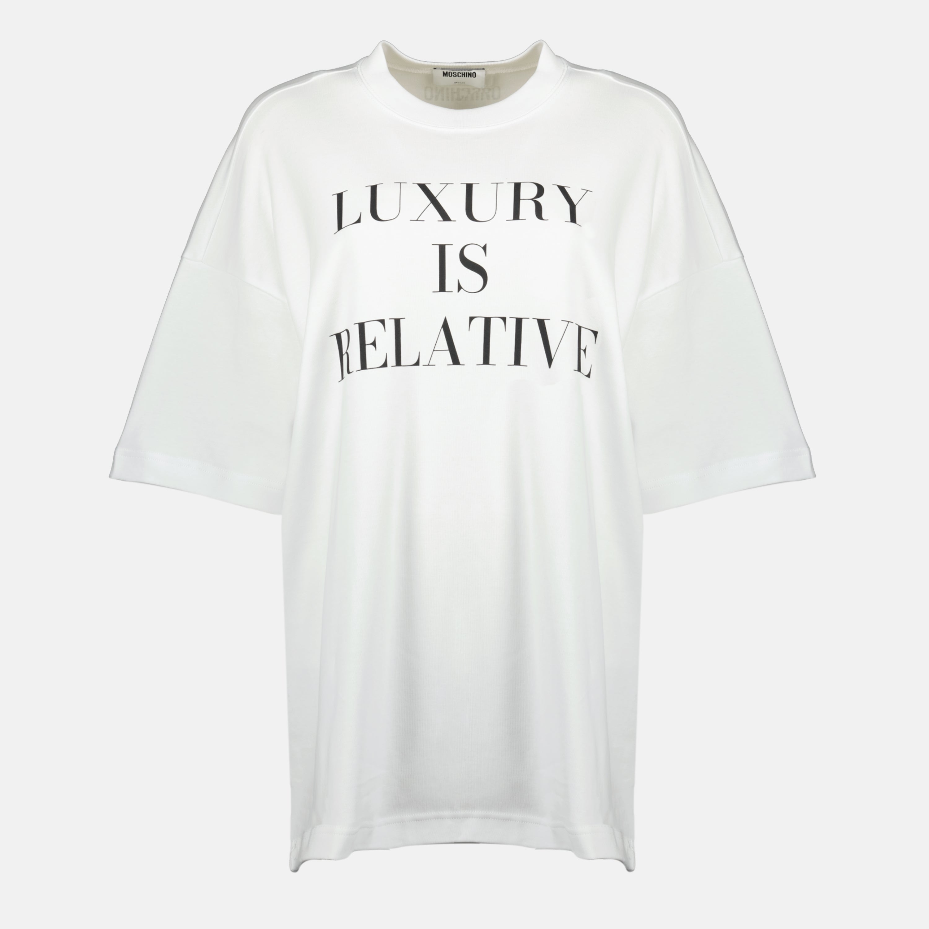 Image de l'article T-shirt imprimé de la marque Moschino pour Femme - Saison Automne-Hiver 2025 - Vue de Face