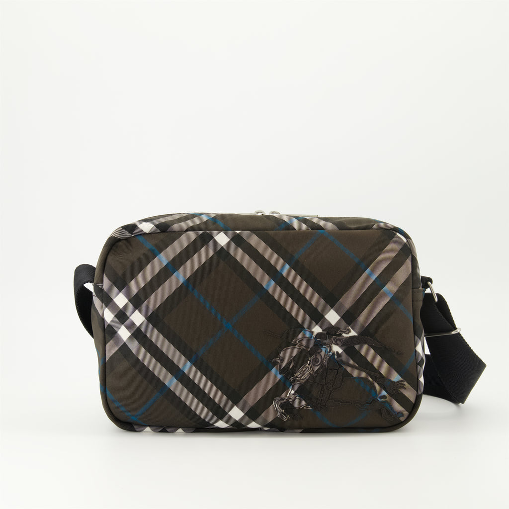 Sacs bandoulière Sac à carreaux Check Burberry Marron Homme