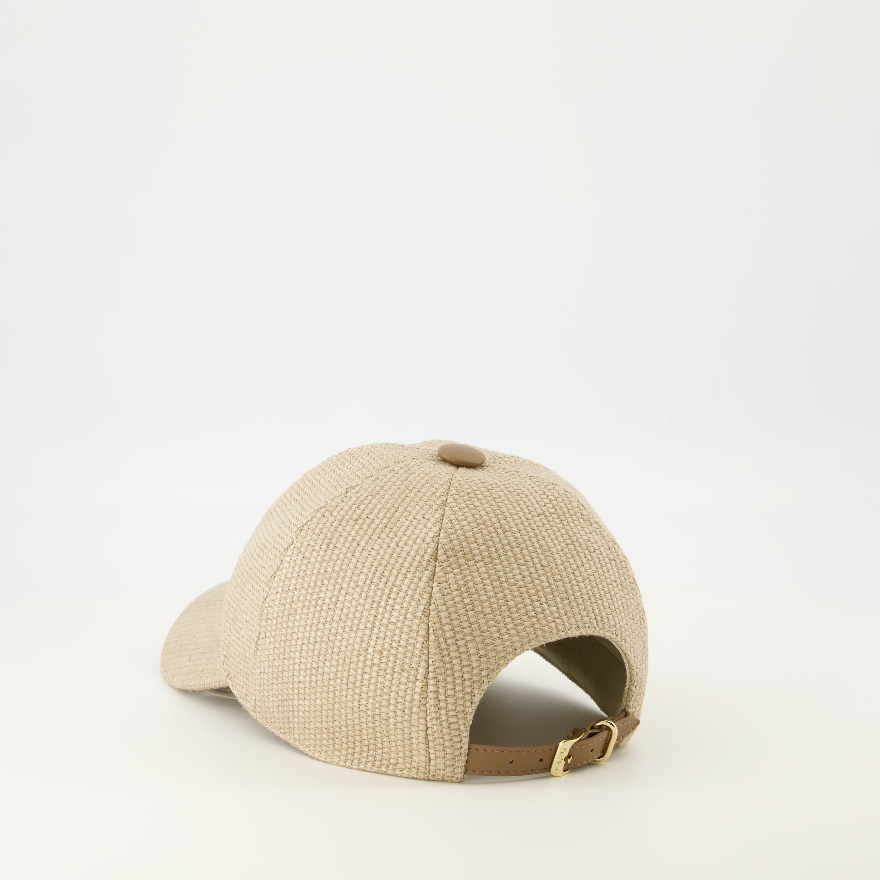 Image of the article Beige effety raffia cap by the brand Max Mara for Women - Spring-Summer 2026 - Detailed View 2