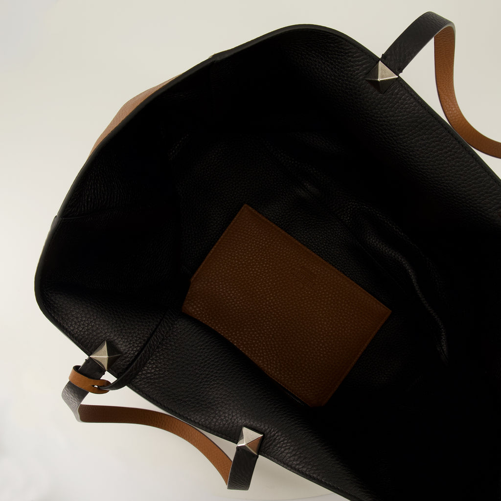Sacs cabas Saco cabas reversível Valentino Garavani Noir Unisexe