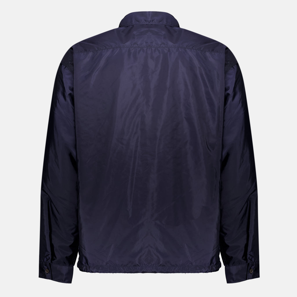 Chemises Navy Blue Shirt in Re-Nylon Prada Bleu foncé Homme