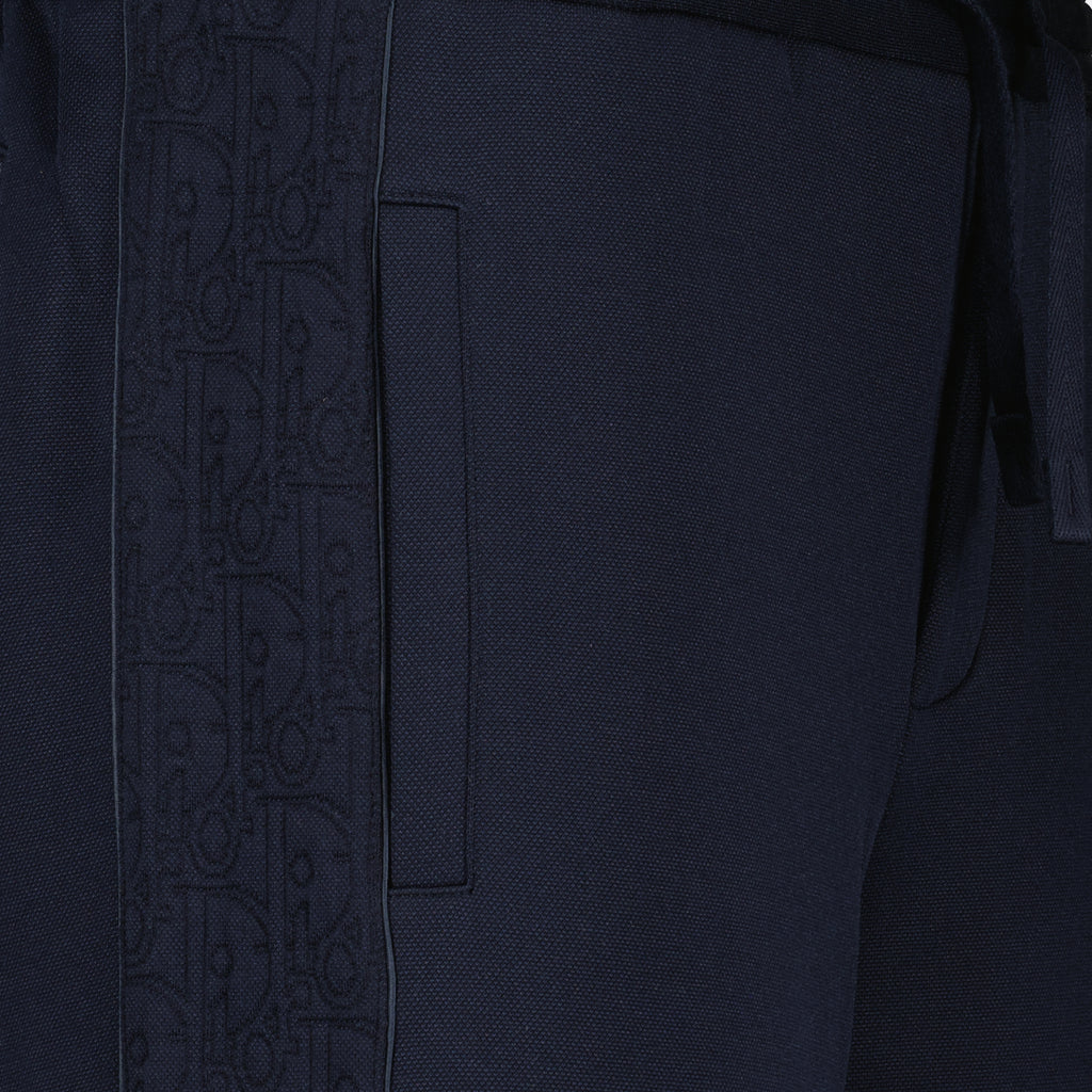 Imagen de los pantalones de chándal azul marino de Dior para Hombre - Temporada Primavera-Verano 2026 - Vista Detallada_2