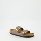 Zapatos abiertos Sandalias Arizona Birkenstock Púrpura Femme