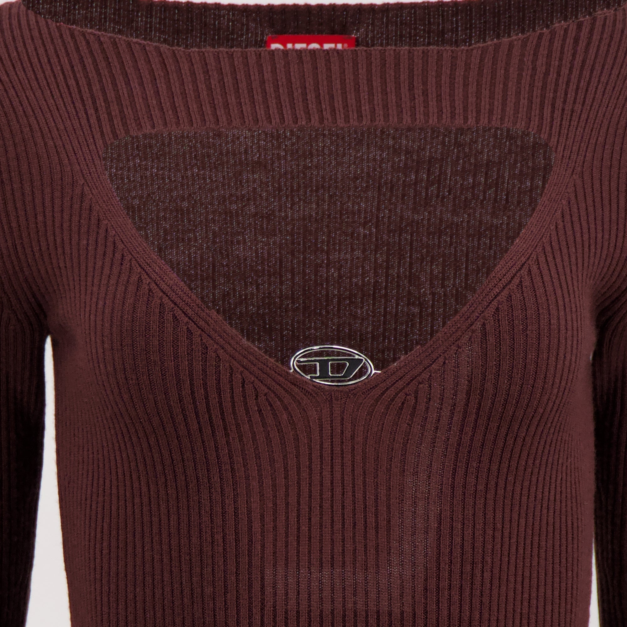 Robes Robe M-Oloni en laine bordeaux Diesel Bordeaux Femme