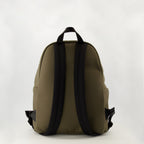 Image of the New Pierrick khaki backpack by Moncler for Men - Spring-Summer 2026 - Back view
