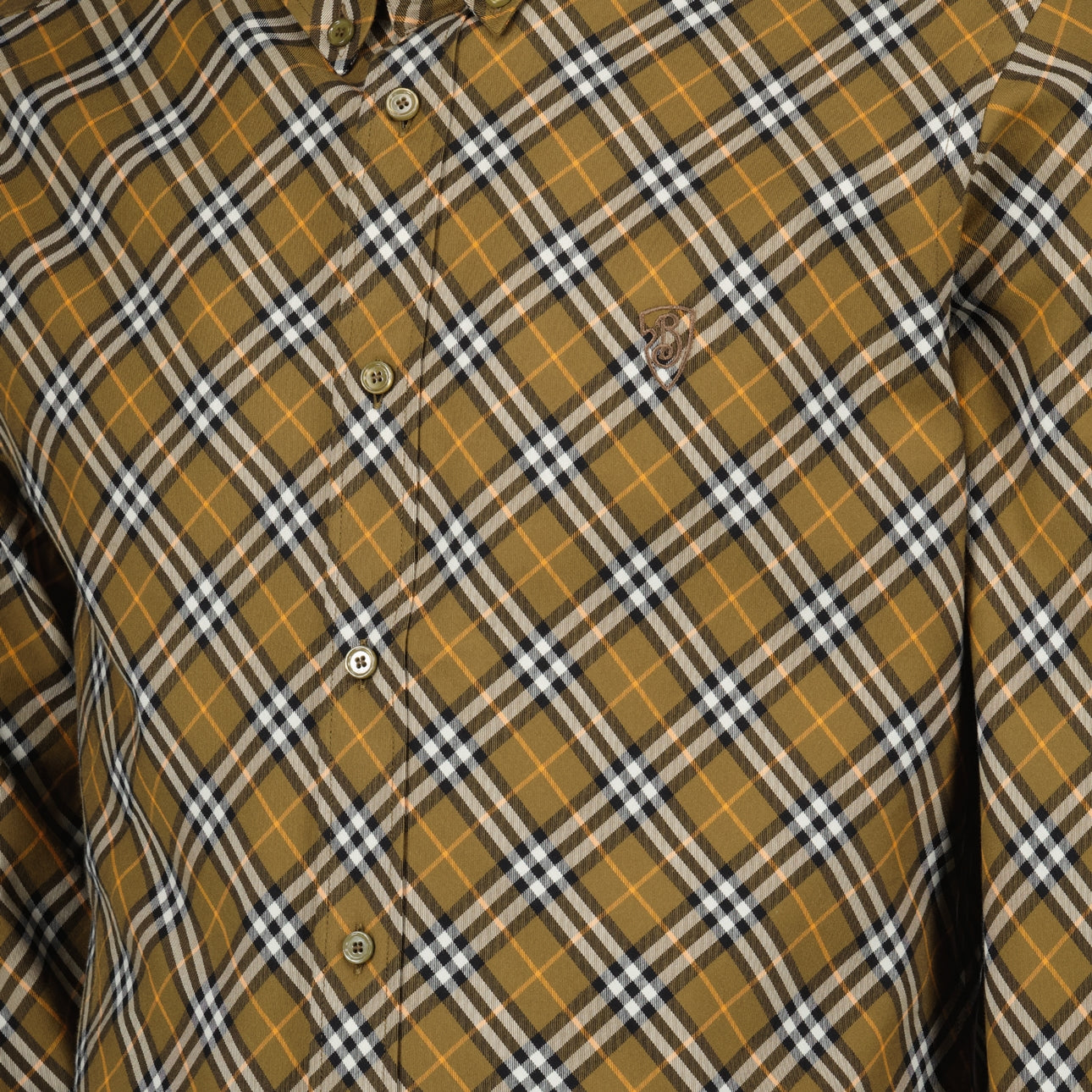 Shirts Checkered Shirt Burberry Beige Homme