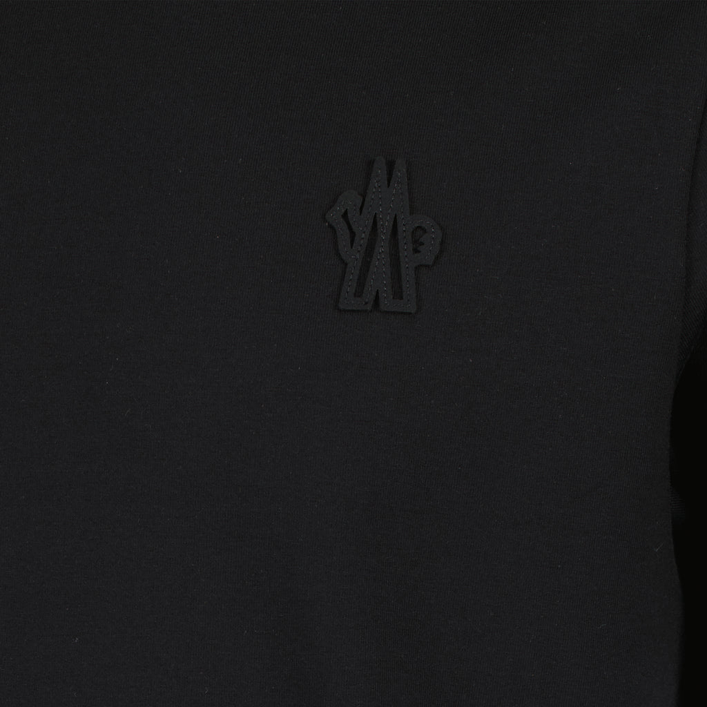 T-shirts Set di tre t-shirt in cotone nero, beige e khaki Moncler Grenoble Multicolore Homme