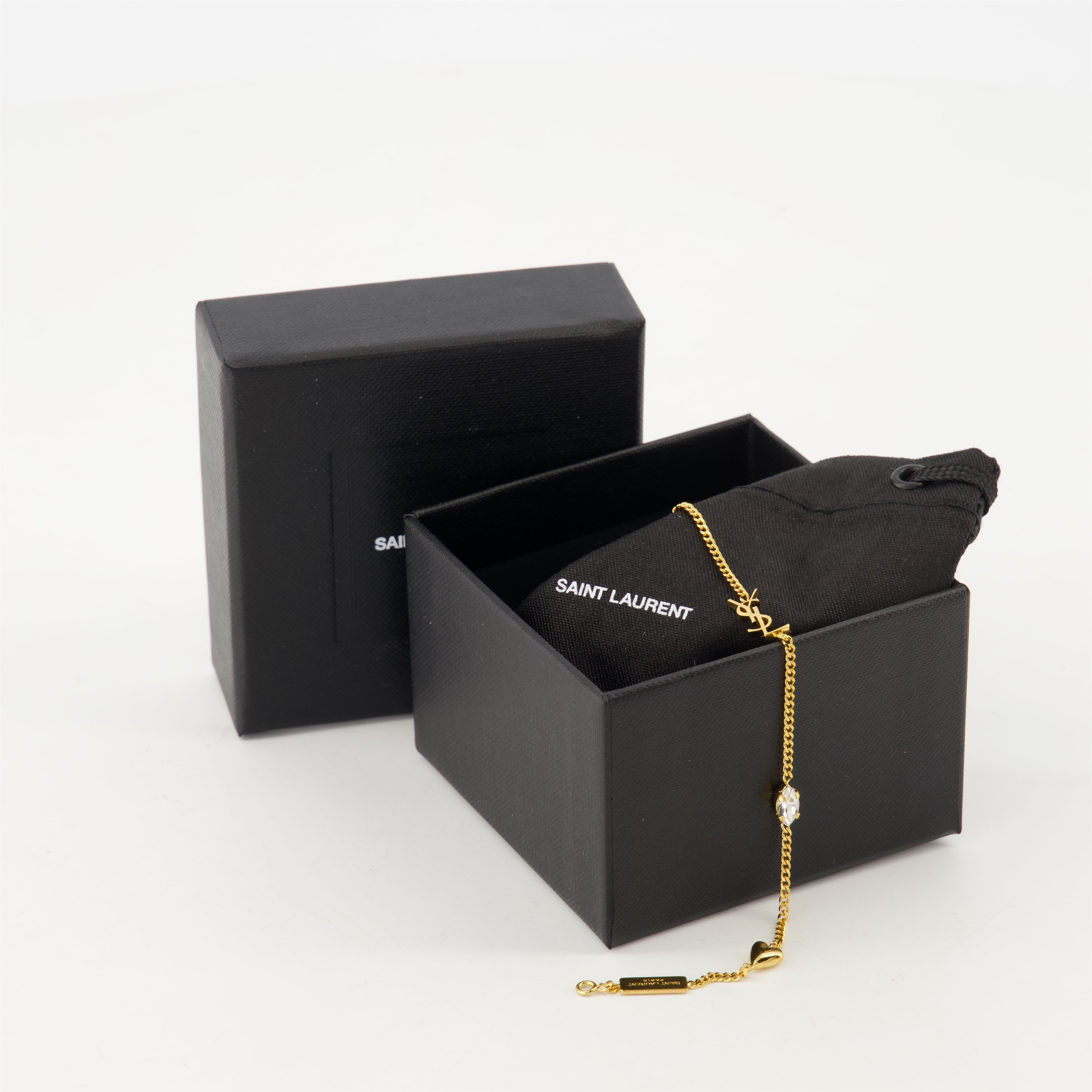 Joias Bracelet Cassandre Saint Laurent Ouro Femme